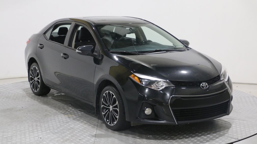 2014 Toyota Corolla S AUTO MAGS A/C GR ELECT BLUETOOTH CAM DE RECULE #0