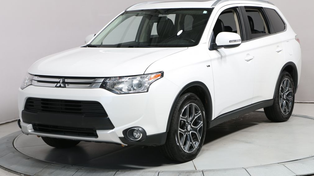 2015 Mitsubishi Outlander GT 7PLACES CUIR TOIT NAV CAM RECUL #3