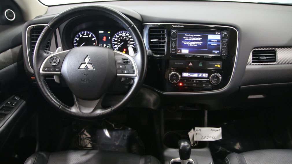 2015 Mitsubishi Outlander GT 7PLACES CUIR TOIT NAV CAM RECUL #15
