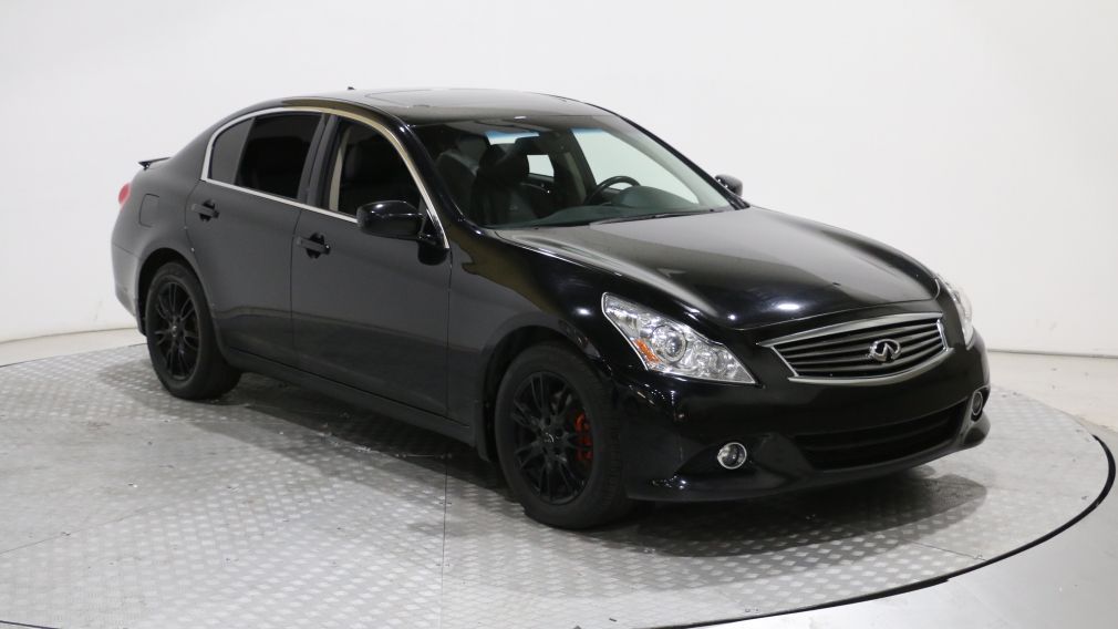 2012 Infiniti G37 Luxury AWD MAGS A/C BLUETOOTH CUIR TOIT OUVRANT #0