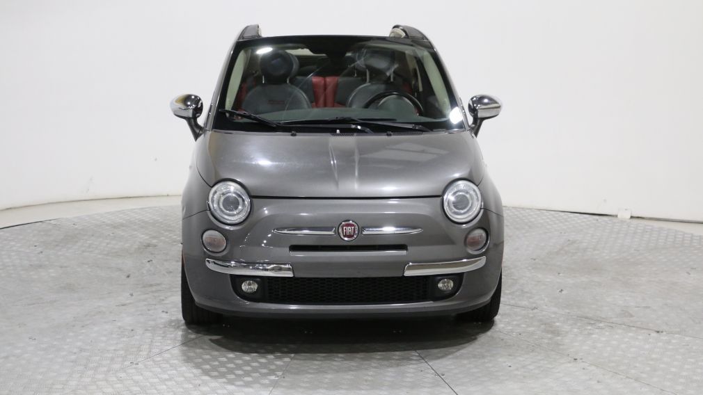 2012 Fiat 500 Lounge Convertible AUTO MAGS AC GR ELECT BLUETOOTH #1