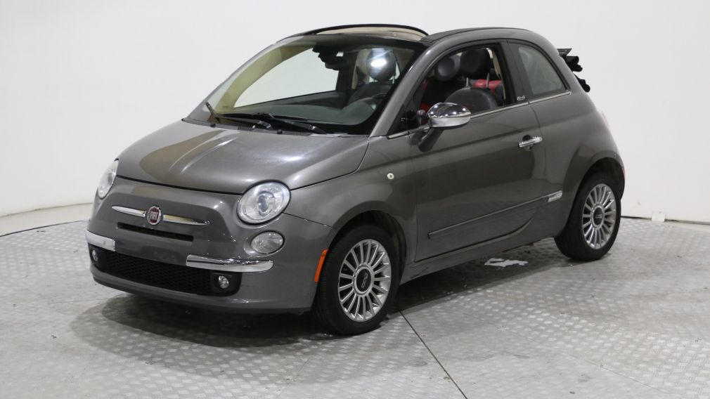 2012 Fiat 500 Lounge Convertible AUTO MAGS AC GR ELECT BLUETOOTH #2