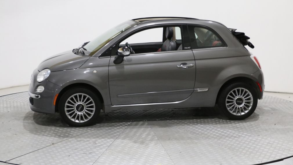 2012 Fiat 500 Lounge Convertible AUTO MAGS AC GR ELECT BLUETOOTH #4