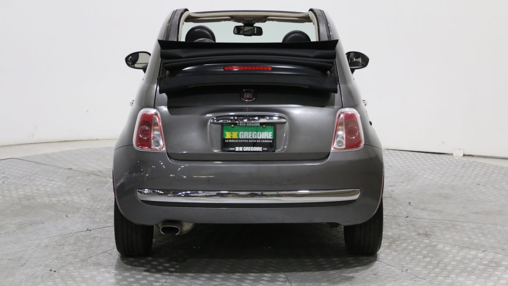 2012 Fiat 500 Lounge Convertible AUTO MAGS AC GR ELECT BLUETOOTH #5