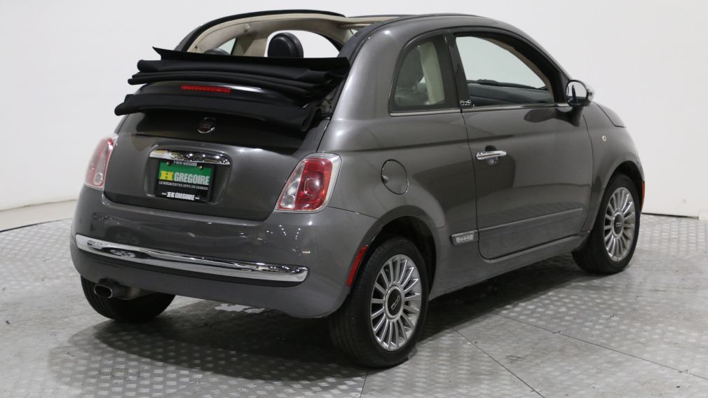 2012 Fiat 500 Lounge Convertible AUTO MAGS AC GR ELECT BLUETOOTH #6