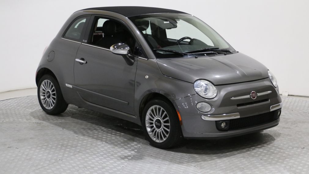 2012 Fiat 500 Lounge Convertible AUTO MAGS AC GR ELECT BLUETOOTH #8