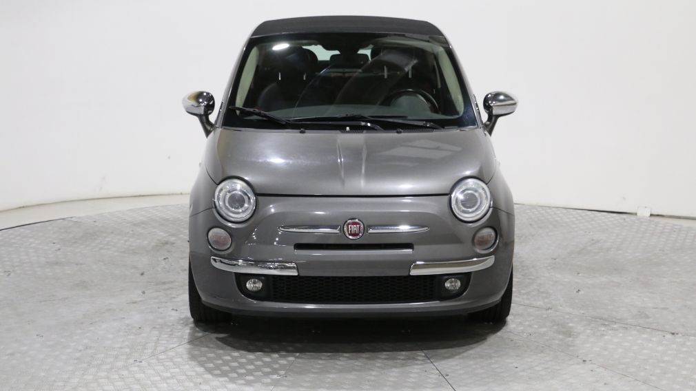 2012 Fiat 500 Lounge Convertible AUTO MAGS AC GR ELECT BLUETOOTH #9