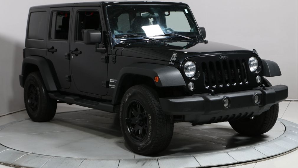 2014 Jeep Wrangler Unlimited Sport AUTO A/C MAGS #0