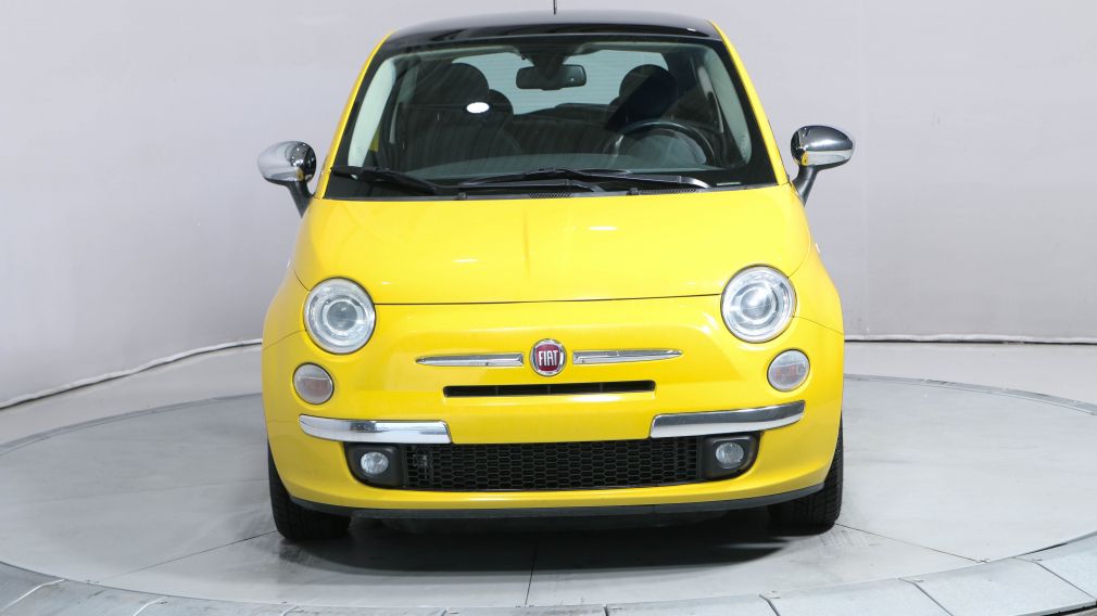 2012 Fiat 500 Lounge CUIR MAGS BLUETOOTH A/C GR ELECT #1