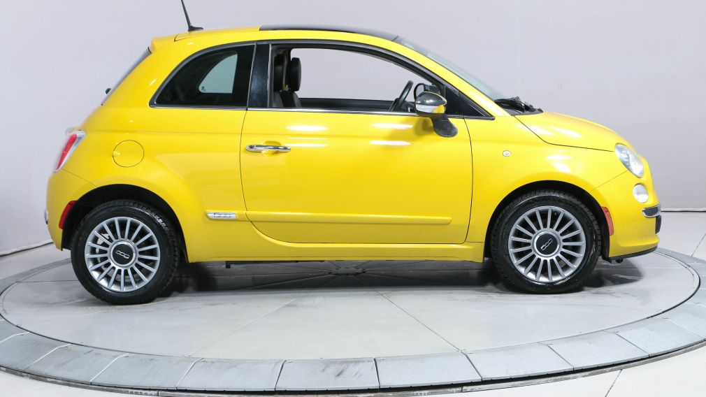 2012 Fiat 500 Lounge CUIR MAGS BLUETOOTH A/C GR ELECT #6