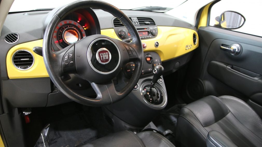 2012 Fiat 500 Lounge CUIR MAGS BLUETOOTH A/C GR ELECT #7