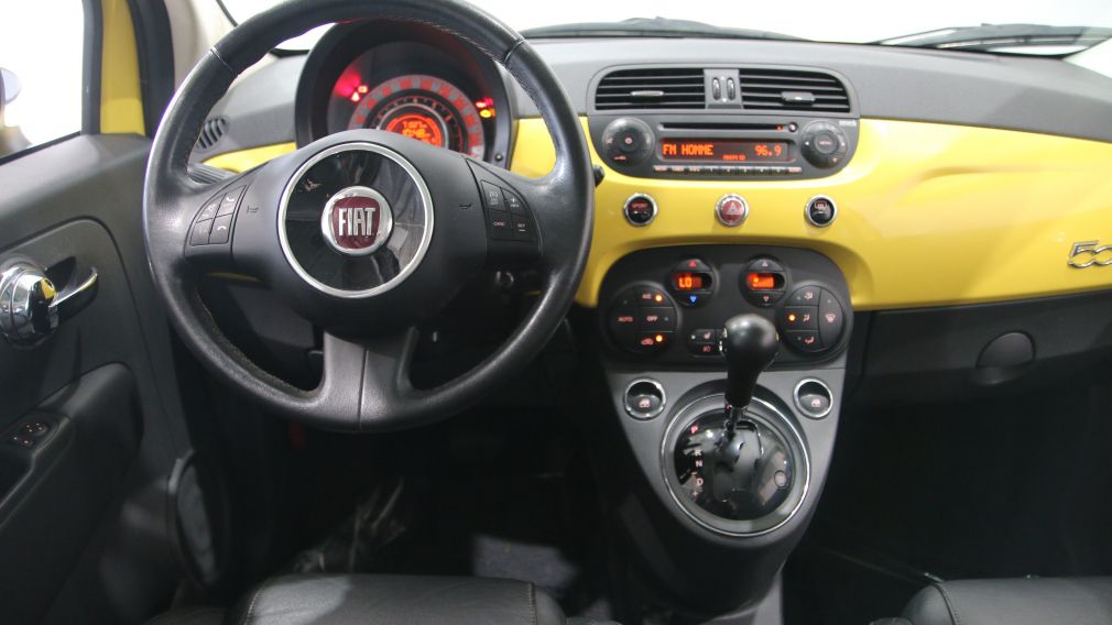 2012 Fiat 500 Lounge CUIR MAGS BLUETOOTH A/C GR ELECT #12