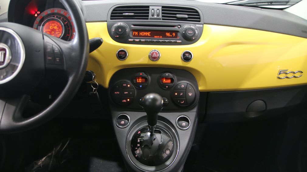 2012 Fiat 500 Lounge CUIR MAGS BLUETOOTH A/C GR ELECT #13