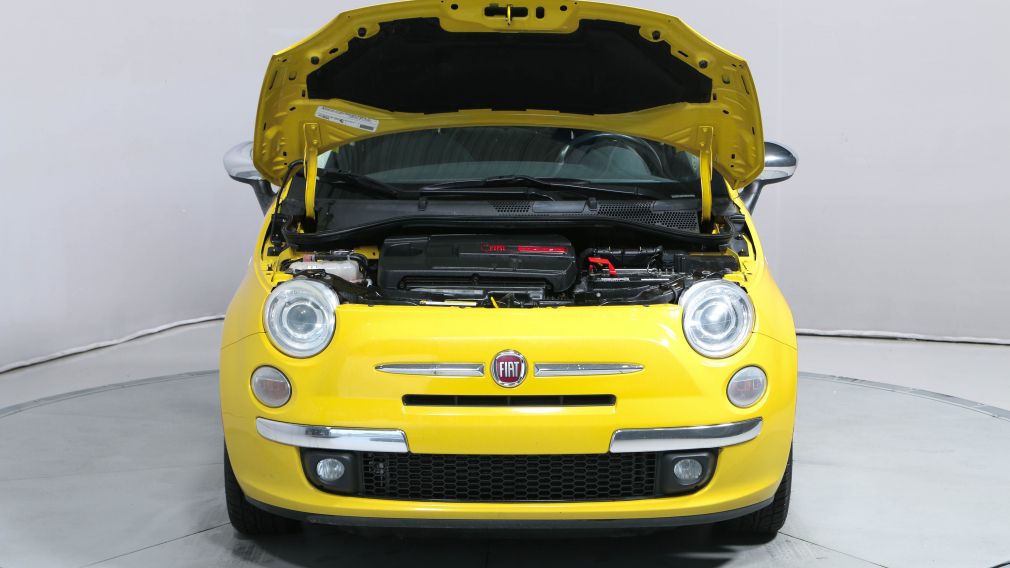 2012 Fiat 500 Lounge CUIR MAGS BLUETOOTH A/C GR ELECT #23