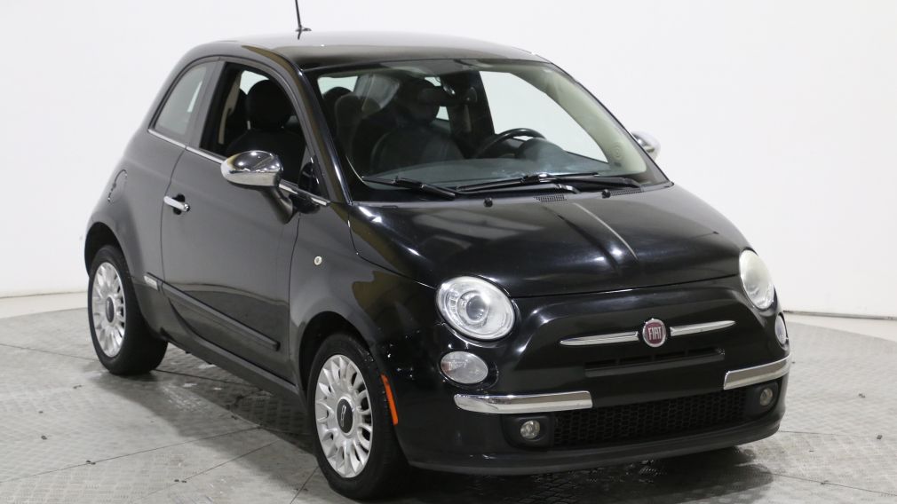 2012 Fiat 500 Lounge AC GR ELECT MAGS BLUETOOTH #0