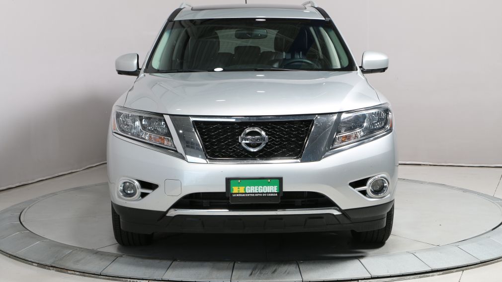 2015 Nissan Pathfinder PLATINUM DVD CUIR TOIT NAV MAGS AC GR ELECT #2