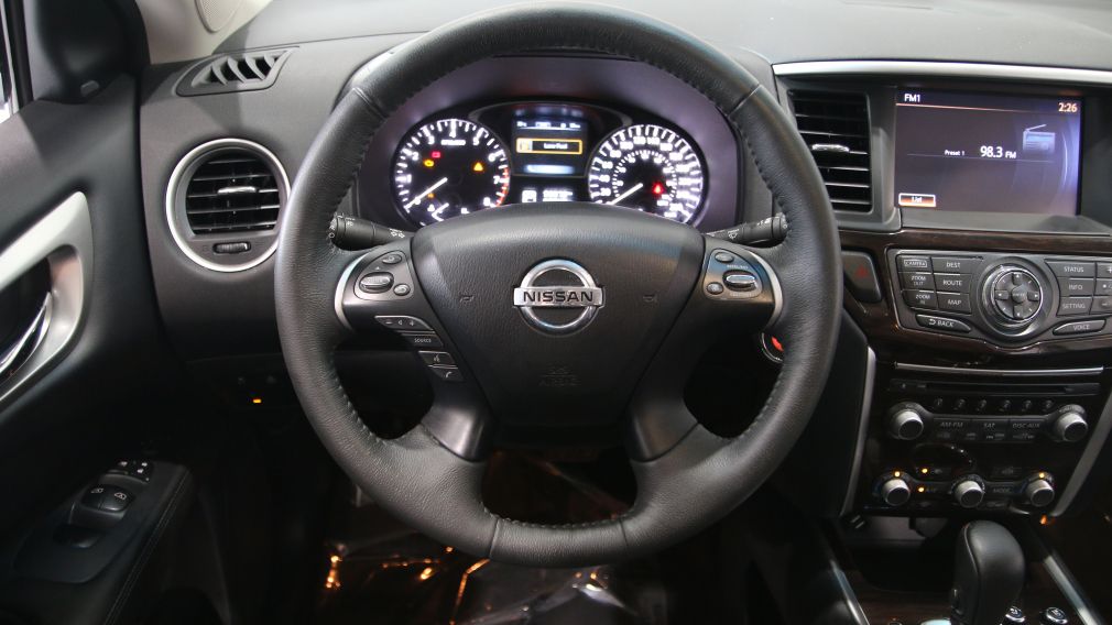 2015 Nissan Pathfinder PLATINUM DVD CUIR TOIT NAV MAGS AC GR ELECT #17