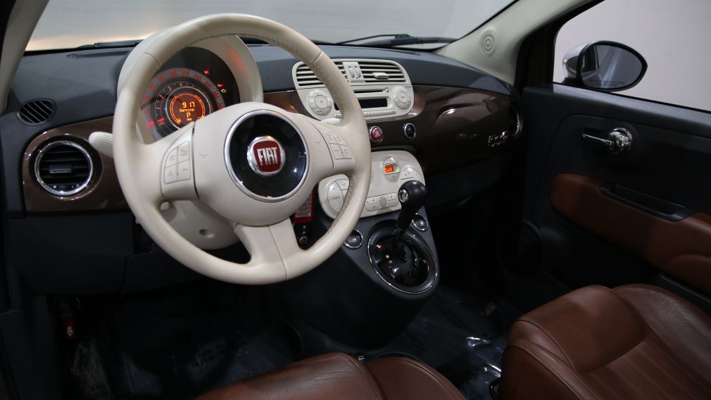 2013 Fiat 500 LOUNGE CONVERTIBLE AUTO CUIR MAGS #9