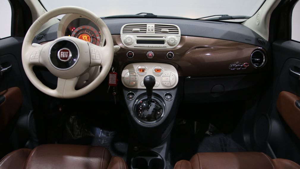 2013 Fiat 500 LOUNGE CONVERTIBLE AUTO CUIR MAGS #12