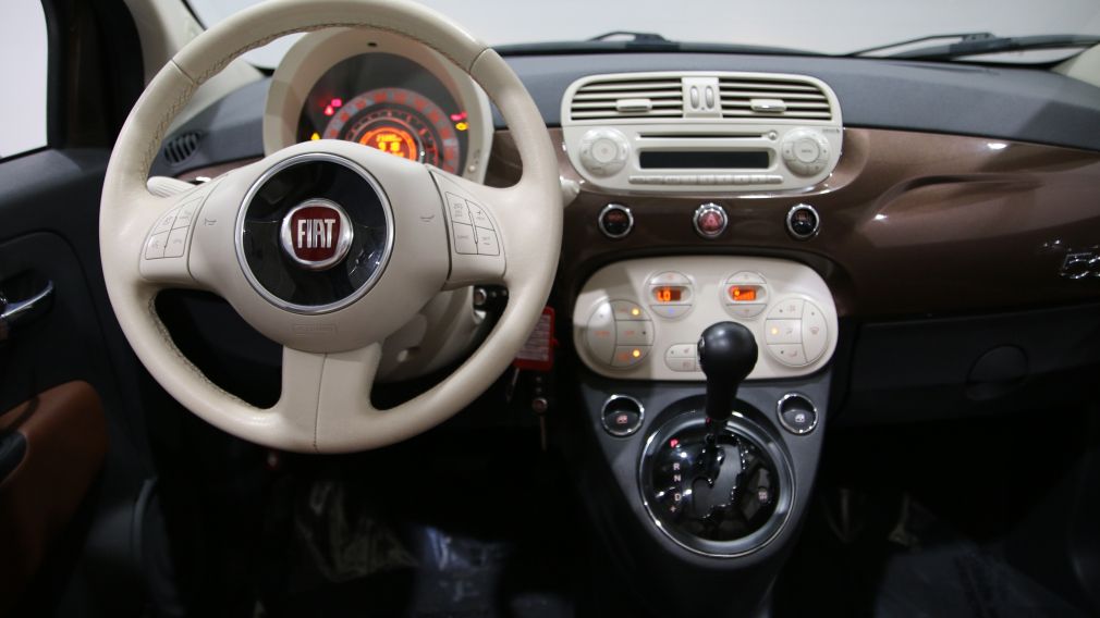 2013 Fiat 500 LOUNGE CONVERTIBLE AUTO CUIR MAGS #13