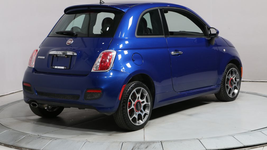 2014 Fiat 500 Sport AUTO A/C GR ELECT BLUETOOTH CUIR/TISSU #7