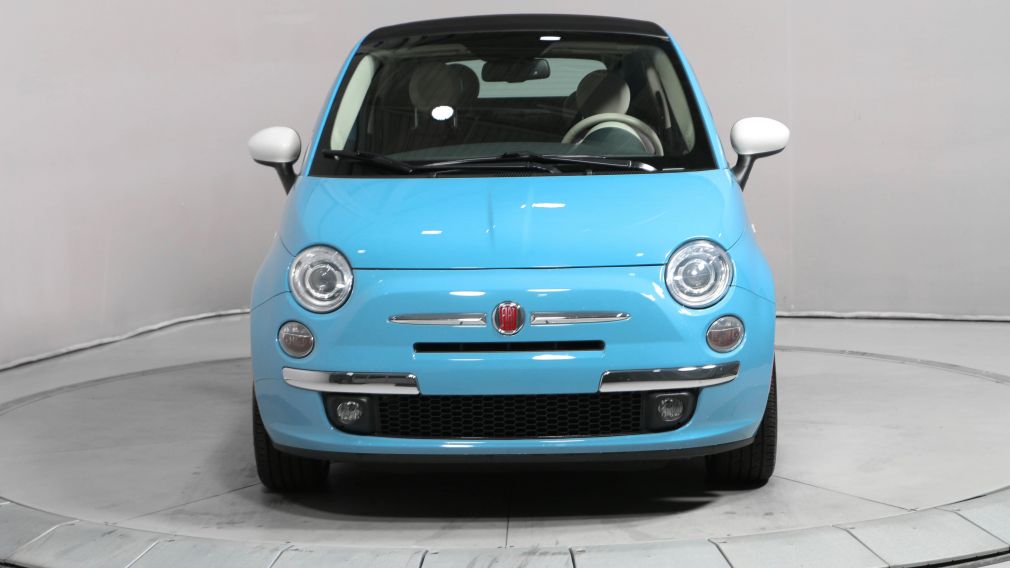 2015 Fiat 500c Lounge CONVERTIBLE CUIR BLUETOOTH MAGS #1