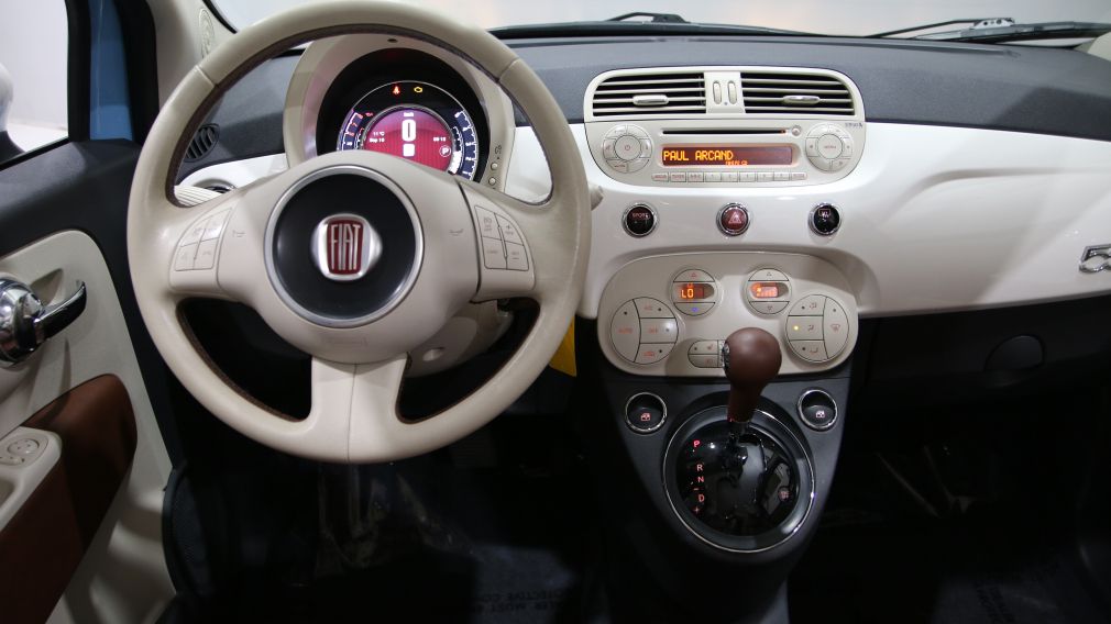 2015 Fiat 500c Lounge CONVERTIBLE CUIR BLUETOOTH MAGS #15
