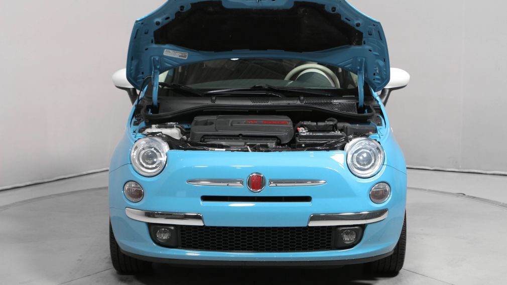 2015 Fiat 500c Lounge CONVERTIBLE CUIR BLUETOOTH MAGS #26