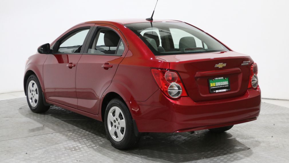 2014 Chevrolet Sonic LS AUTO A/C BLUETOOTH BAS KILOMETRAGE #5