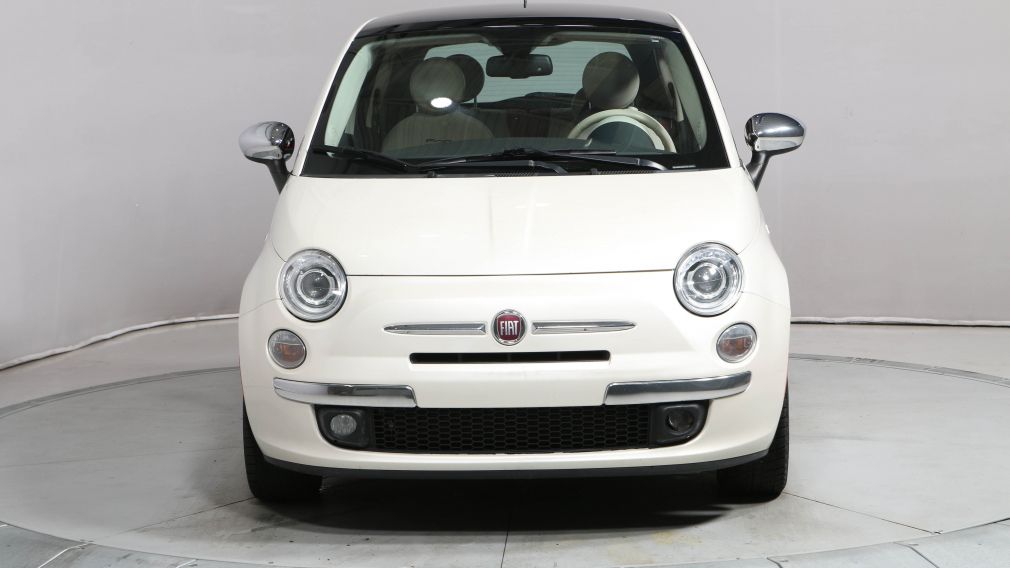 2012 Fiat 500 LOUNGE A/C CUIR TOIT MAGS #2