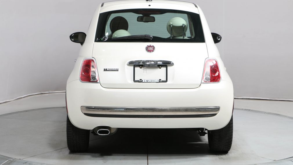 2012 Fiat 500 LOUNGE A/C CUIR TOIT MAGS #5