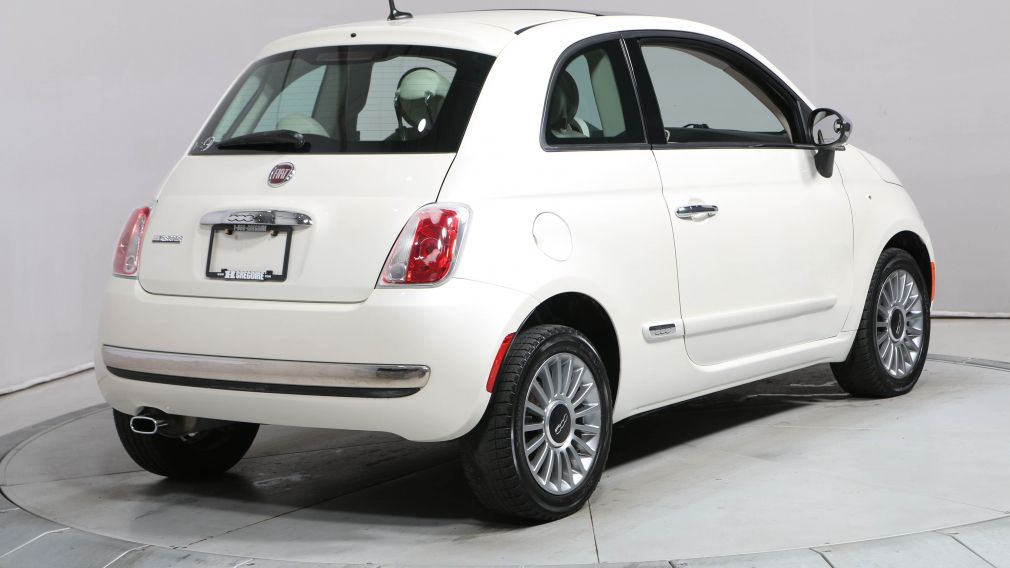 2012 Fiat 500 LOUNGE A/C CUIR TOIT MAGS #6