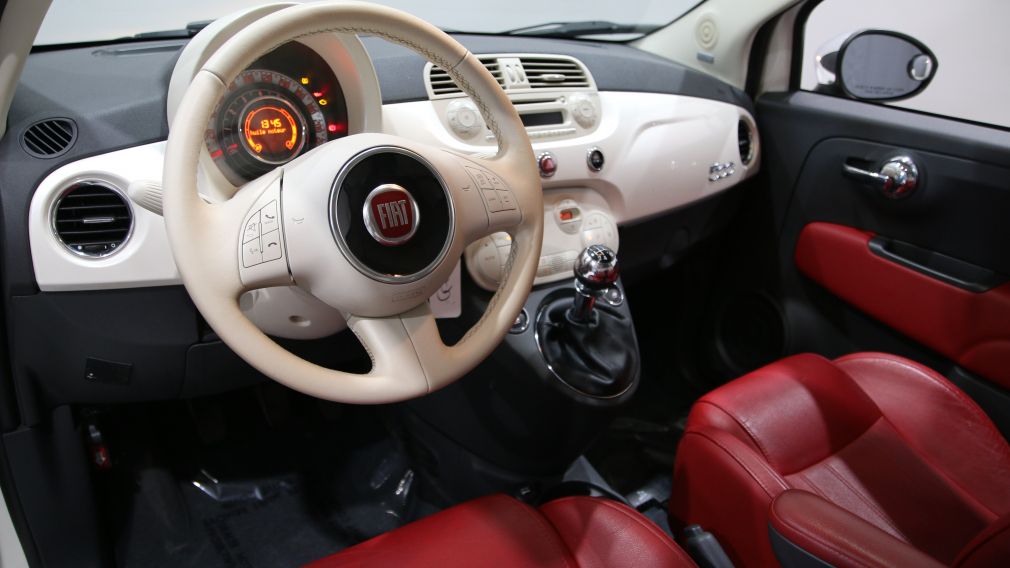2012 Fiat 500 LOUNGE A/C CUIR TOIT MAGS #8