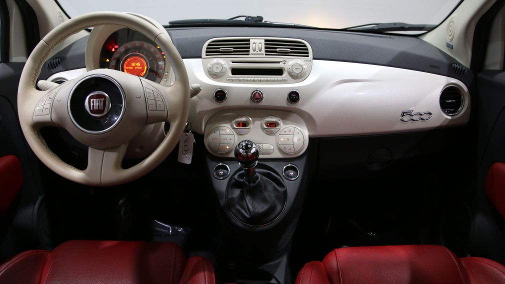 2012 Fiat 500 LOUNGE A/C CUIR TOIT MAGS #12