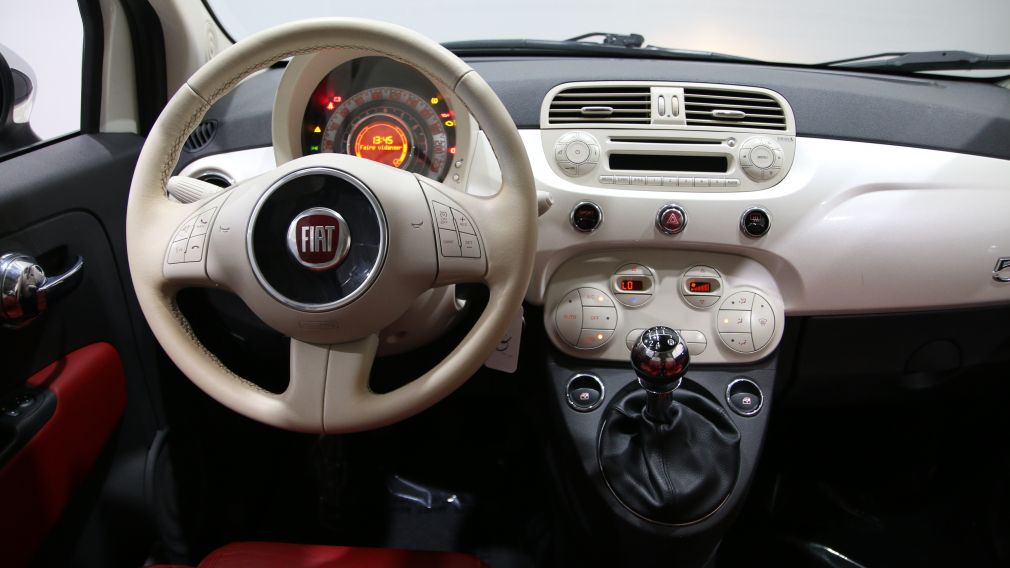 2012 Fiat 500 LOUNGE A/C CUIR TOIT MAGS #13