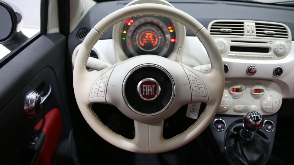 2012 Fiat 500 LOUNGE A/C CUIR TOIT MAGS #14