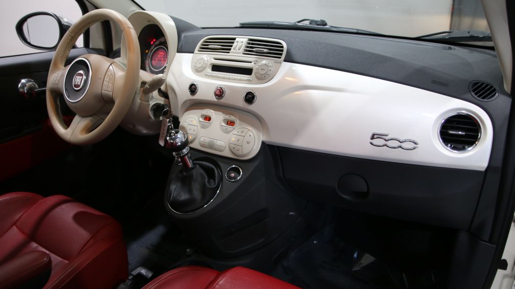 2012 Fiat 500 LOUNGE A/C CUIR TOIT MAGS #20