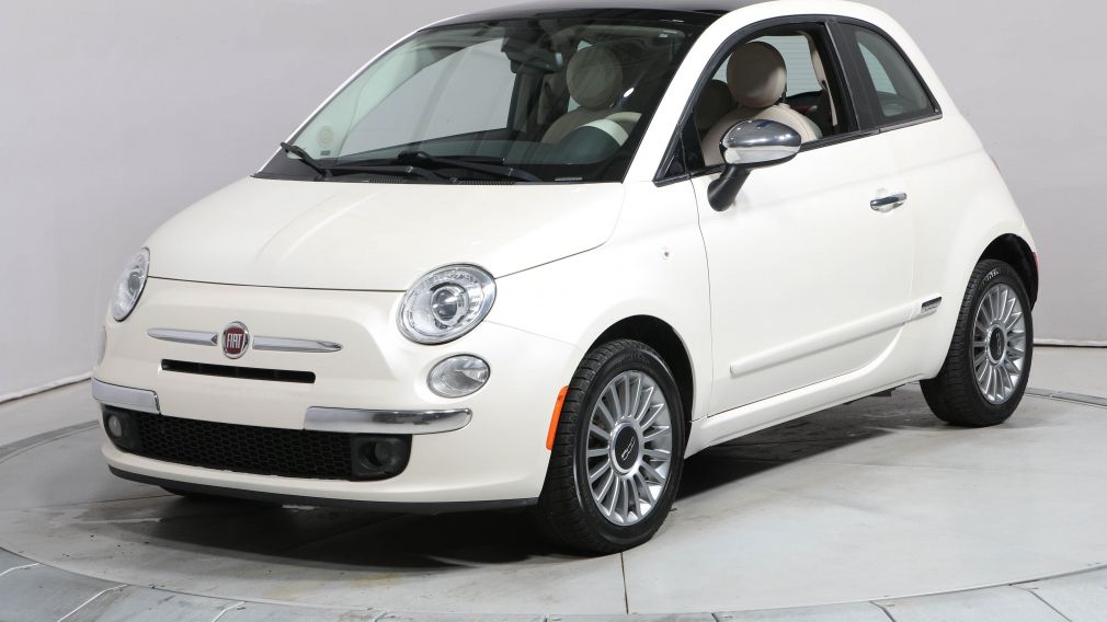 2012 Fiat 500 LOUNGE A/C CUIR TOIT MAGS #3