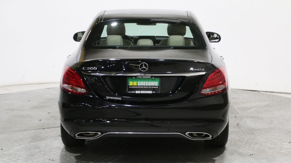 2015 Mercedes Benz C300 C 300 AUTO MAGS AC GR ELECT BLUETOOTH CAM DE RECUL #6