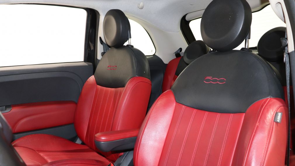 2013 Fiat 500 Lounge AUTO A/C GR ELECT TOIT OUVRANT CUIR #4