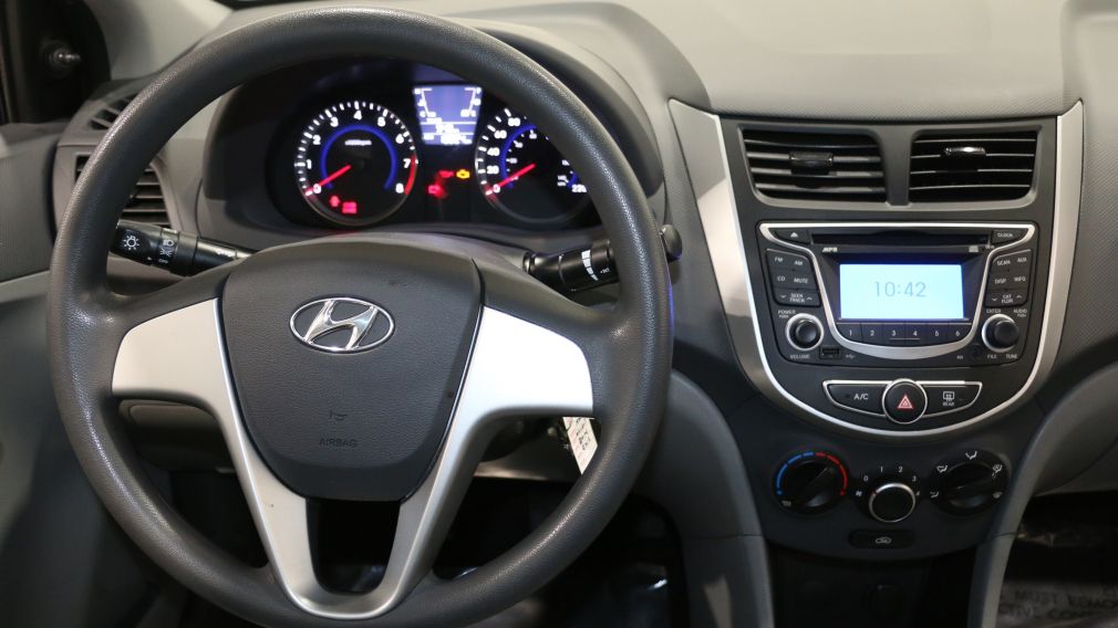 2014 Hyundai Accent L BAS KILOMETRES MANUELLE A/C #6