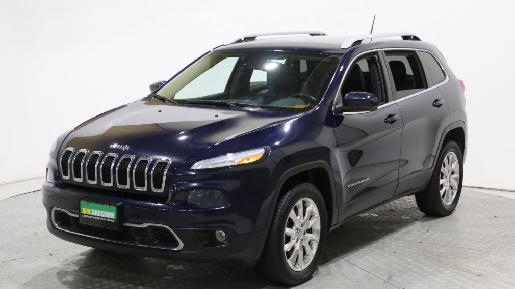 2014 Jeep Cherokee LIMITED CUIR MAGS BLUETOOTH CAMERA RECUL #2