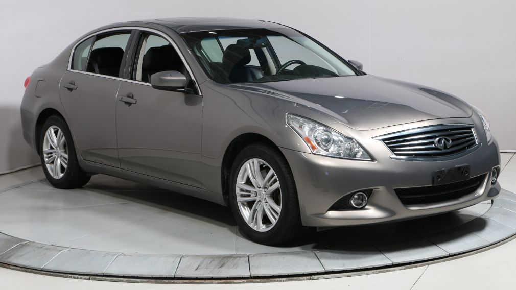 2012 Infiniti G37 LUXURY CUIR TOIT MAGS BLUETOOTH CAMERA RECUL #0