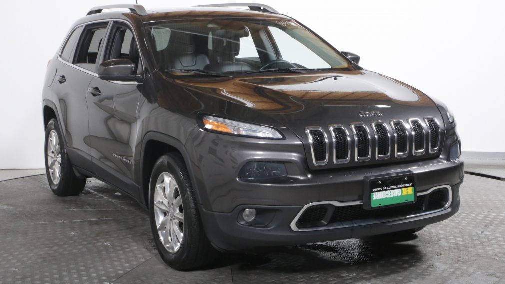 2015 Jeep Cherokee Limited4x4 AUTO A/C GR ÉLECT CUIR CAMÉRA DE RECUL #0