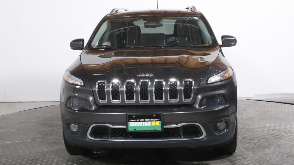 2015 Jeep Cherokee Limited4x4 AUTO A/C GR ÉLECT CUIR CAMÉRA DE RECUL #2