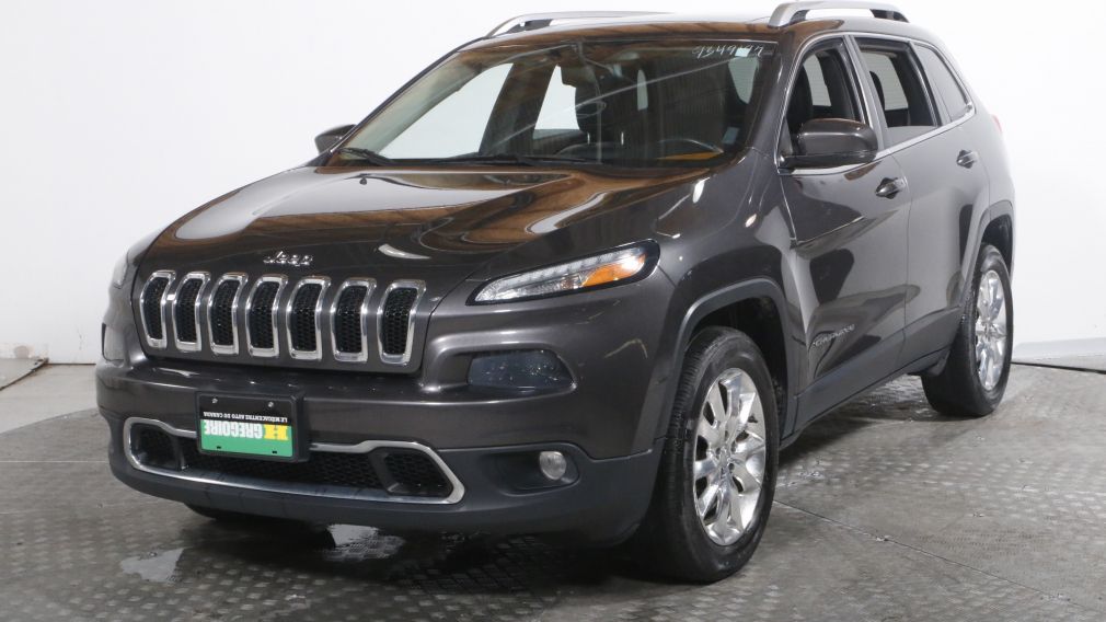 2015 Jeep Cherokee Limited4x4 AUTO A/C GR ÉLECT CUIR CAMÉRA DE RECUL #2