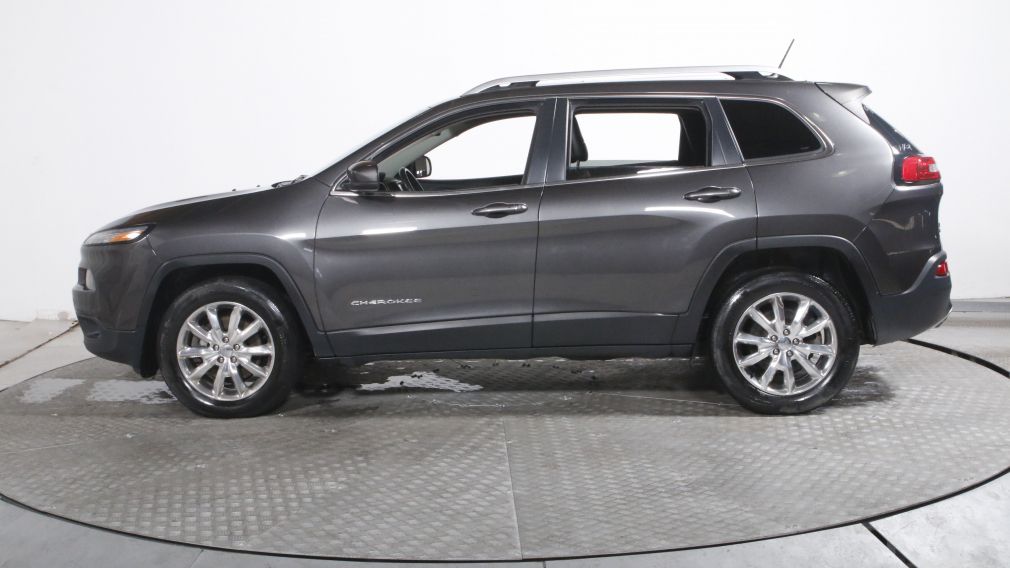 2015 Jeep Cherokee Limited4x4 AUTO A/C GR ÉLECT CUIR CAMÉRA DE RECUL #4