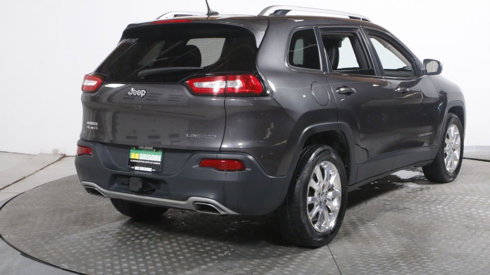 2015 Jeep Cherokee Limited4x4 AUTO A/C GR ÉLECT CUIR CAMÉRA DE RECUL #7