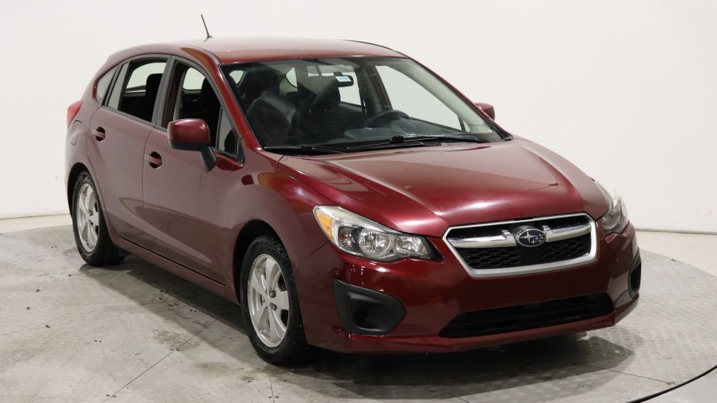 2012 Subaru Impreza 2.0i W/TOURING PKG MANUELLE GR ELECT MAGS #0