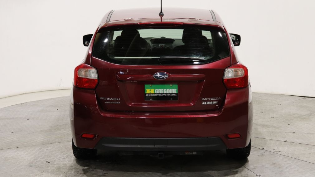 2012 Subaru Impreza 2.0i W/TOURING PKG MANUELLE GR ELECT MAGS #5